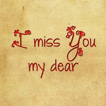 I Miss You Photo