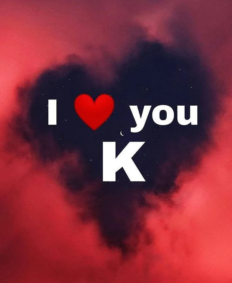 Cute K Name DP
