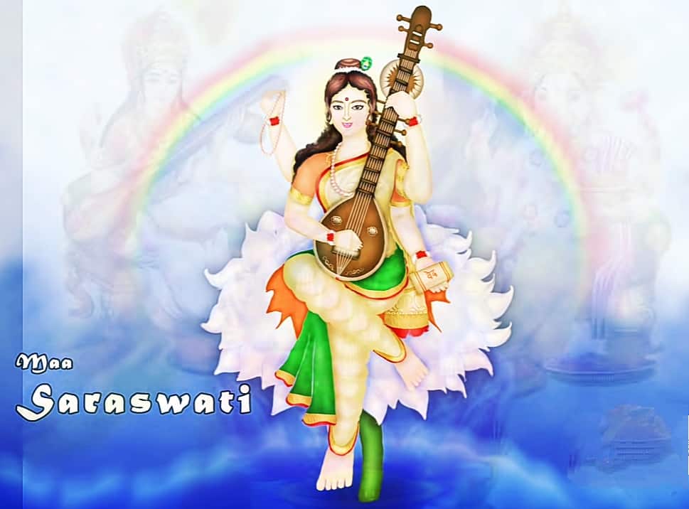 Jai Maa Saraswati Image