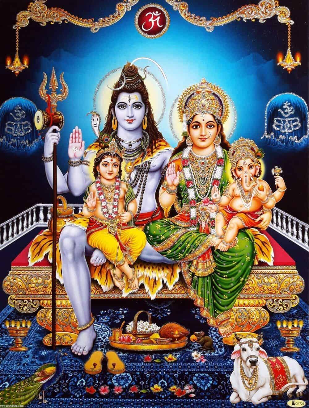 Shiv Parvati Wallpaper