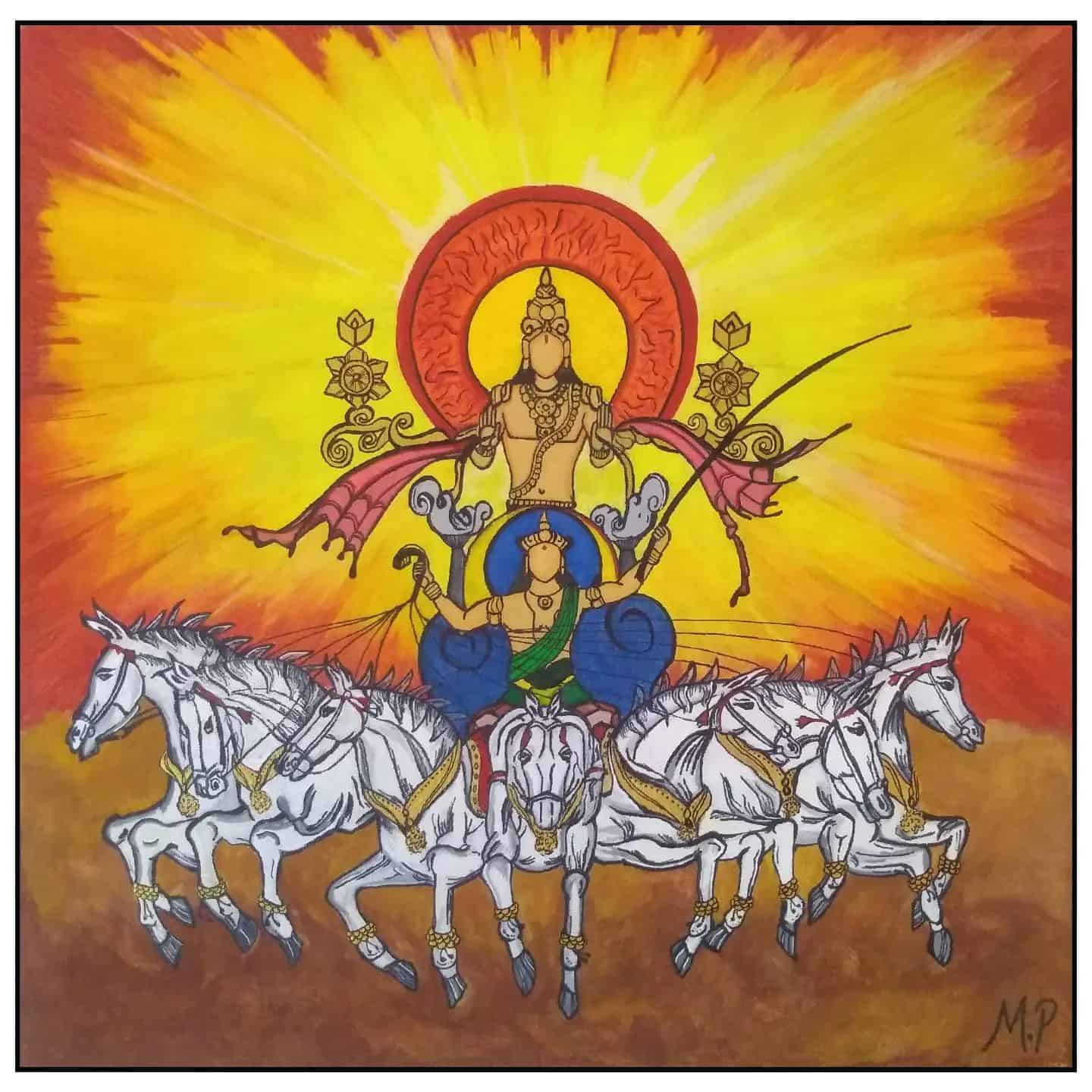 Surya Dev Wallpaper